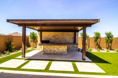 Pergola Roof Construction